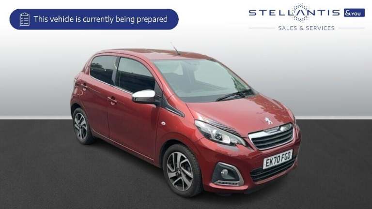 2020 Peugeot 108 1.0 Collection Hatchback 5dr Petrol Manual Euro 6 (s/s) (72 ps) Hatchback Petrol...