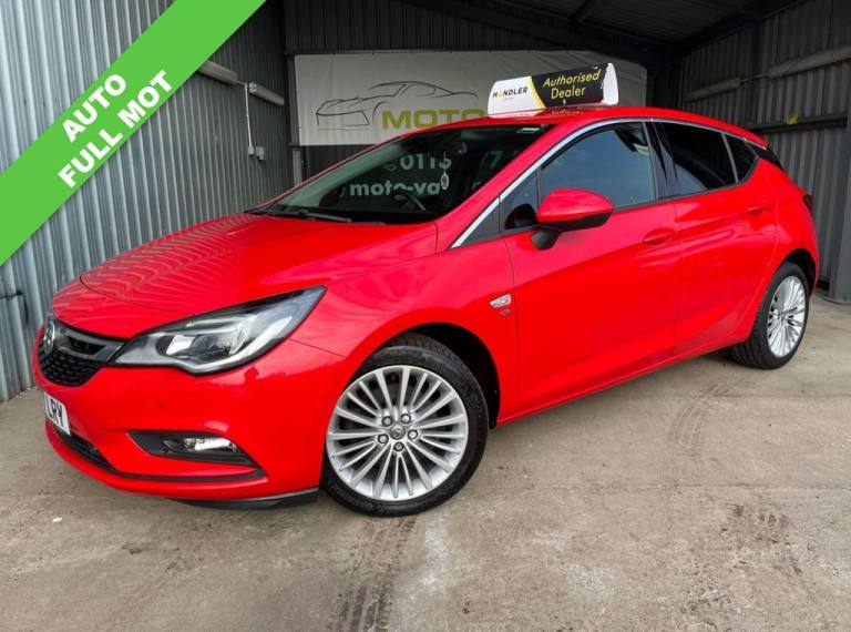 2017 Vauxhall Astra 1.6 CDTi BlueInjection Elite Nav Hatchback 5dr Diesel Auto Euro 6 (136 ps) Ha...