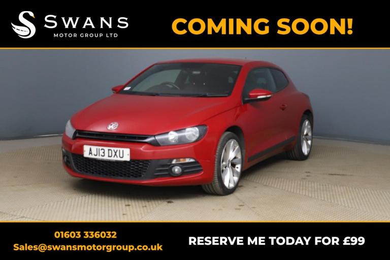 VOLKSWAGEN SCIROCCO 2.0 TSI GT 2013