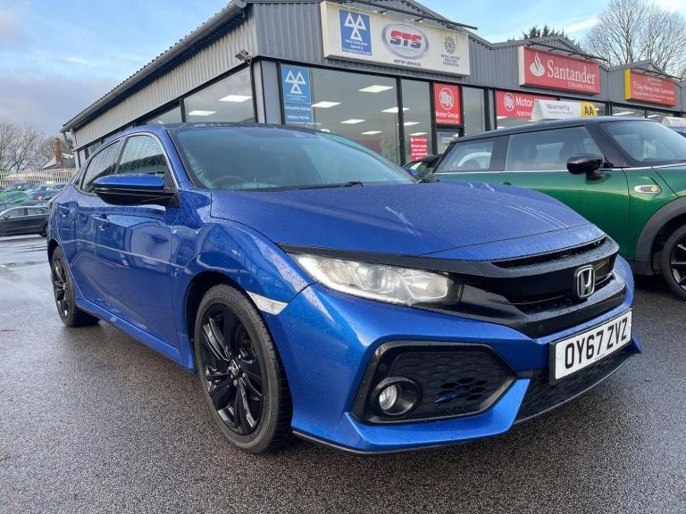 2017 Honda Civic 1.0 VTEC Turbo EX CVT Euro 6 (s/s) 5dr HATCHBACK Petrol Automatic