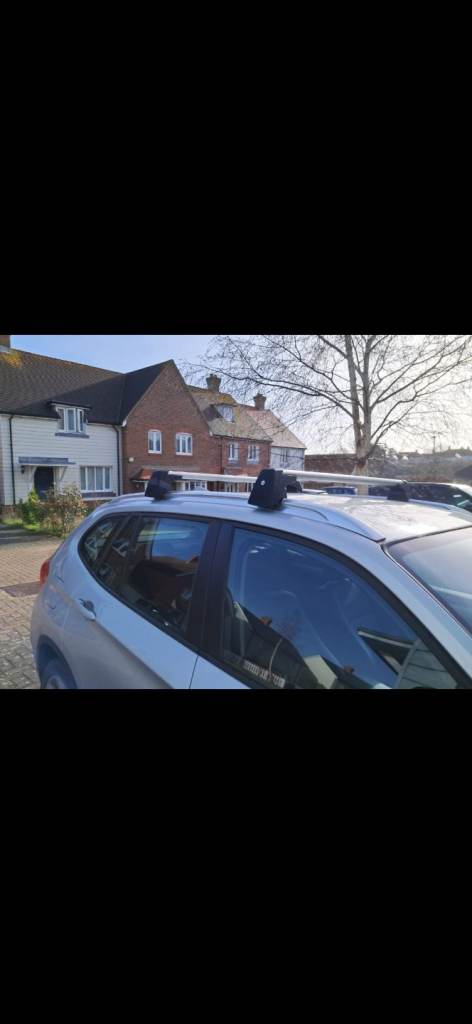 Genuine BMW roof rack cross bars