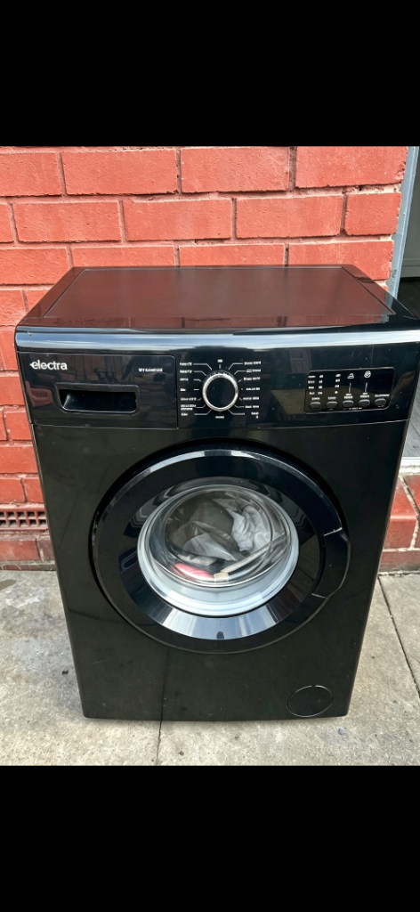 Electra Black Washing Machine – Good Condition