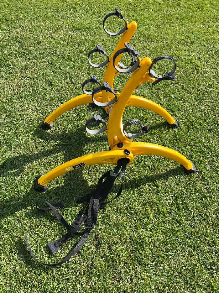 Saris Bones car boot bike rack - 3 bikes