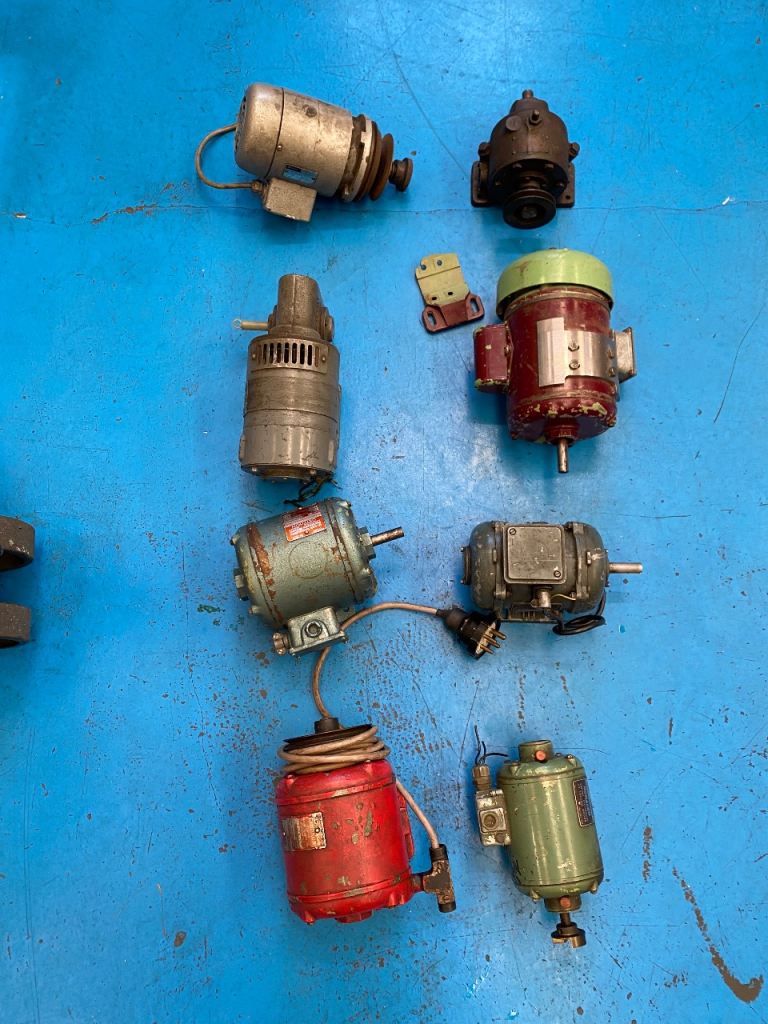 3 phase motors - specs and condition in photos