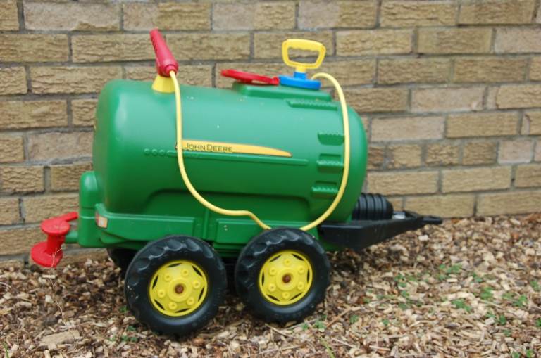 Rolly Toys - water tanker - green - to fit John Deere tractor or similar