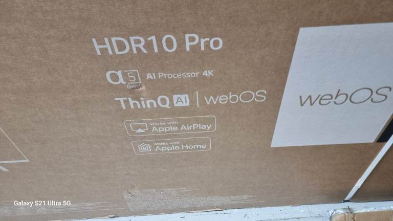 New sealed Lg ultra smart 4k 75nch Tv