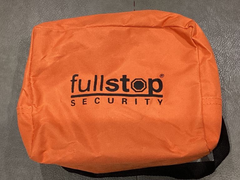 Full stop Saracen ultra caravan hitch lock.