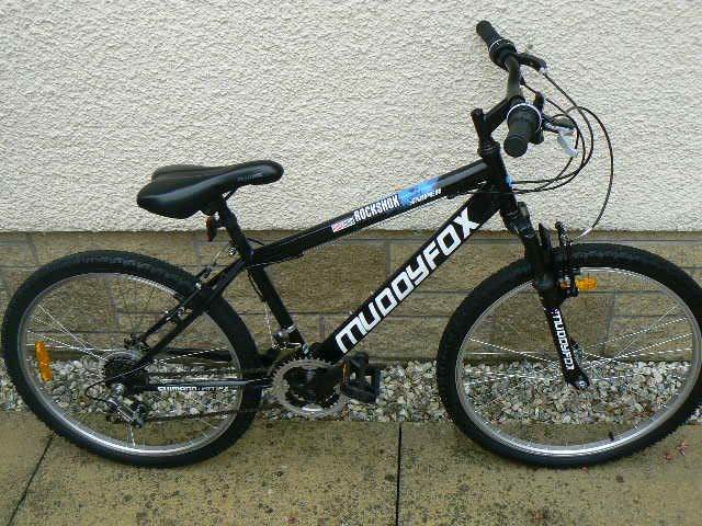 Muddyfox Mountain Bike – Black, Good Condition