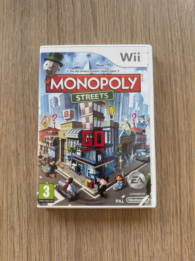 Monopoly Streets - Nintendo Wii Game