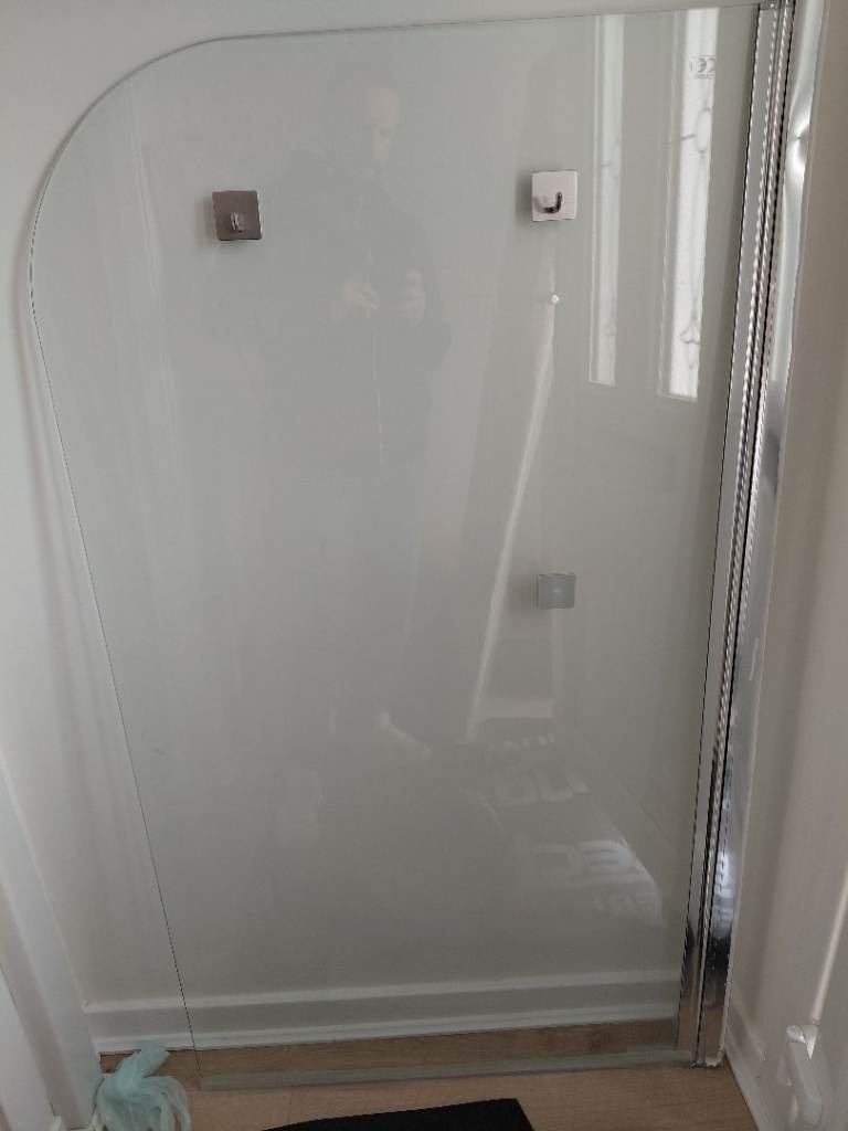 Glass Shower Screen Panel – Good Condition, £5.00 for Sale