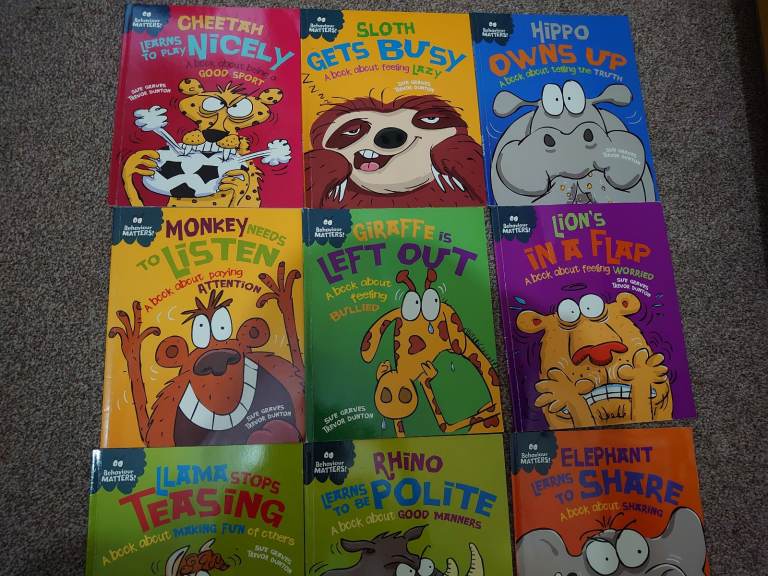 Behaviour Matters 14 books collection. Sue Graves.