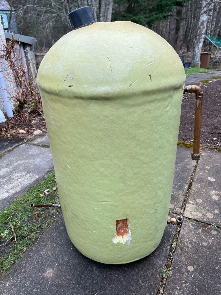 Insulated Copper Hot Water Tank