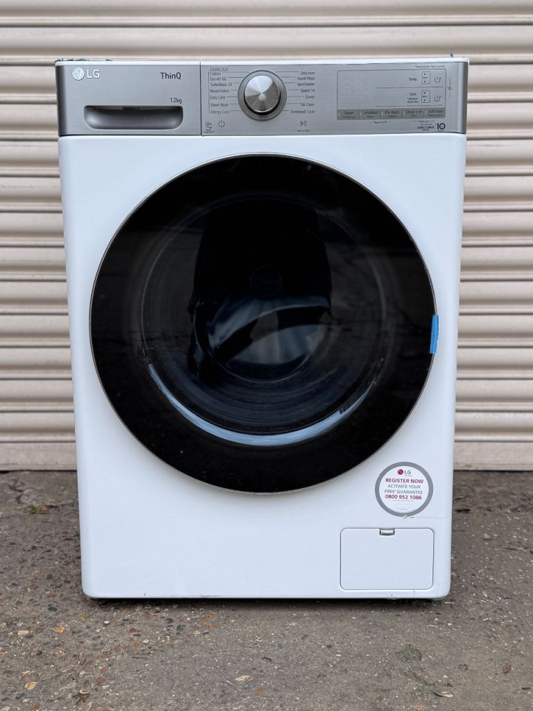 LG direct drive thinQ 12kg EZdispens turbowash washing machine 3 months warranty