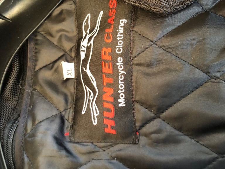Textile motorbike jackets 