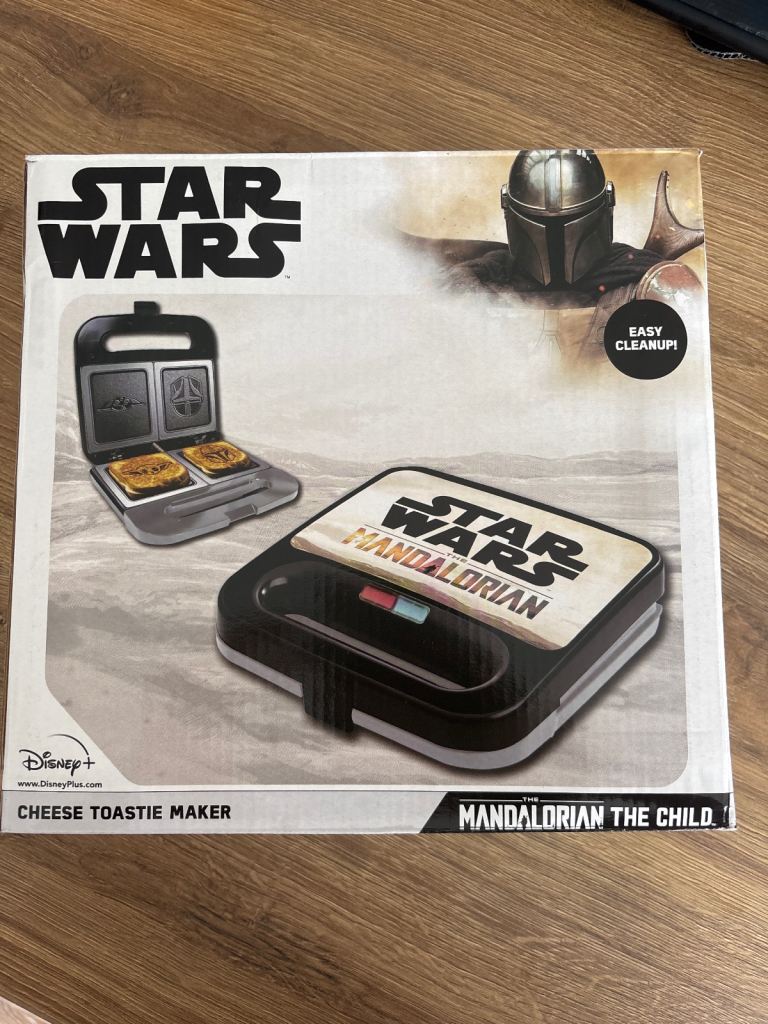 Mandalorian and Grogu Cheese Toastie Maker