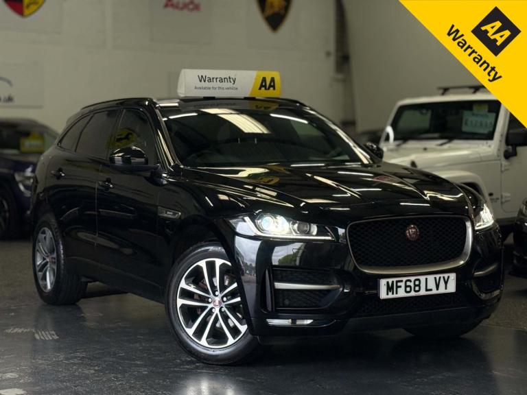 JAGUAR F-PACE 2.0 D180 R-Sport Diesel 2018+AUTOMATIC+SAT-NAV+R-CAM+HEATED LEATHR