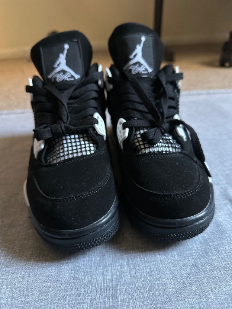 Nike Air Jordan 4 Black Trainers – As Good As New