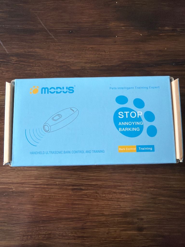 Handheld ultrasonic bark control and training. 