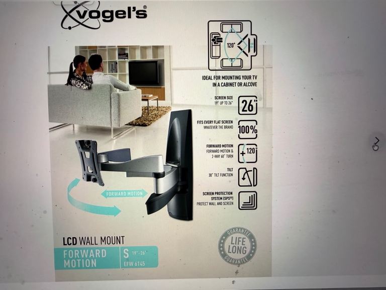Vogel EFW 6345 wall mount for TELEVISION