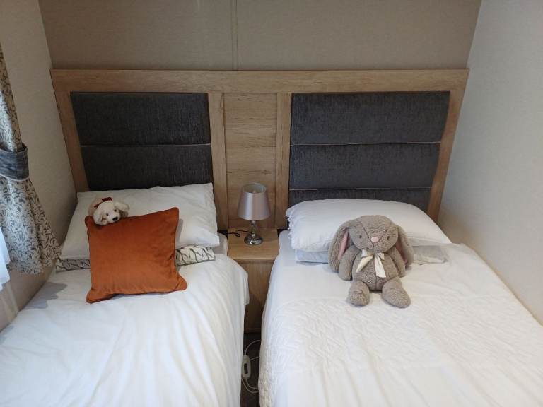 STATIC CARAVAN AT PERCY WOOD NORTHUMBERLAND 