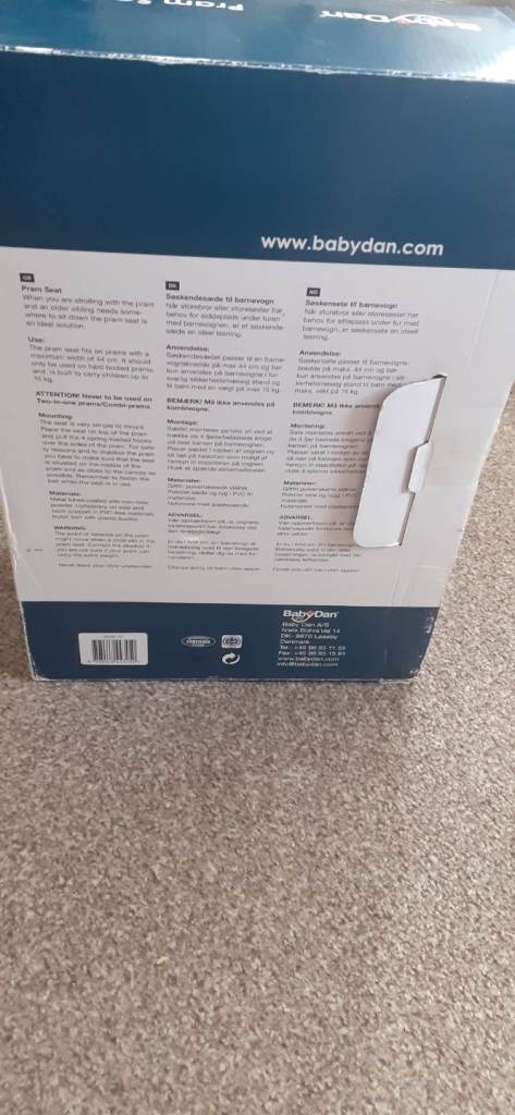 Baby Dan toddler seat 