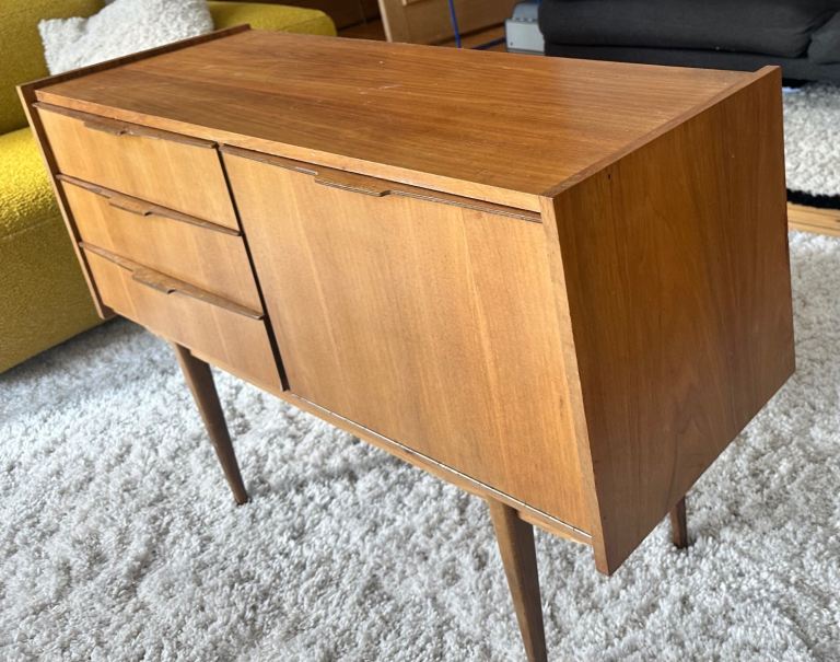 Retro Wooden Sideboard/Console Table with Drawers