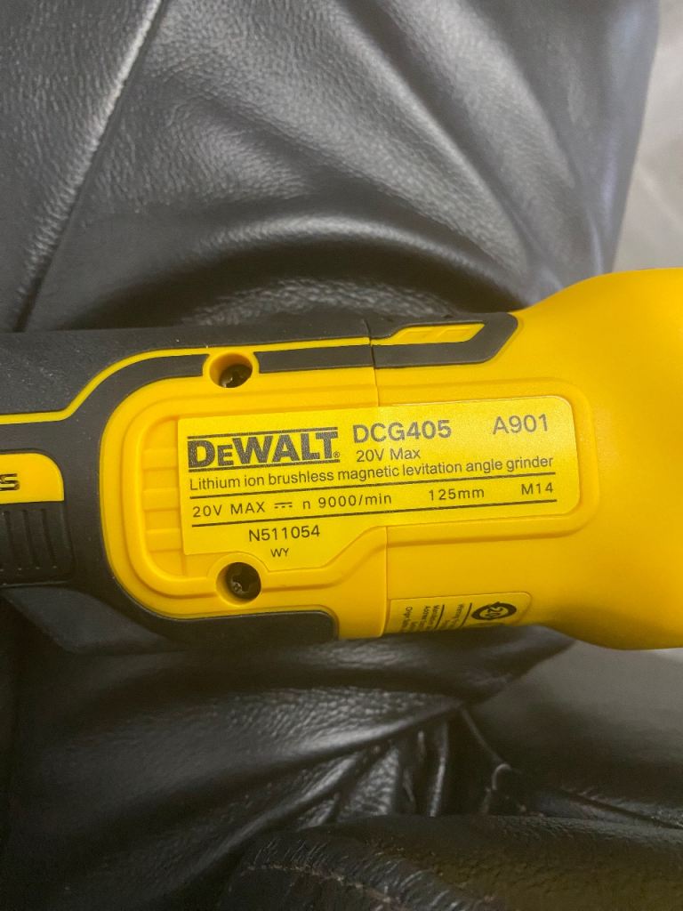 Dewalt angle grinder