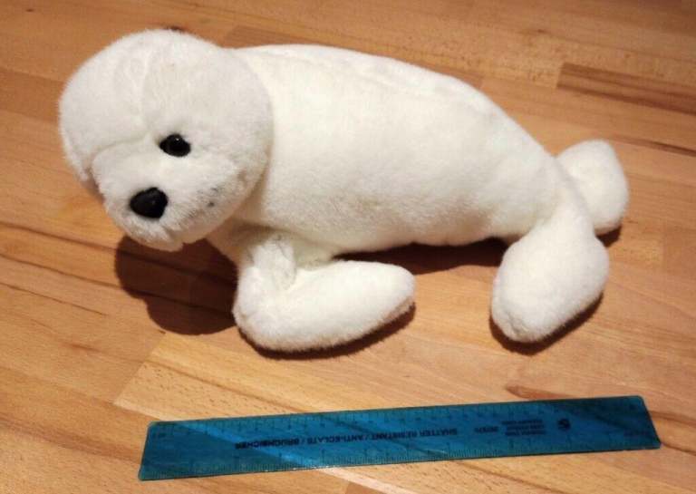 🌊1x Soft toy White Seal / kids / boys / girls / animals