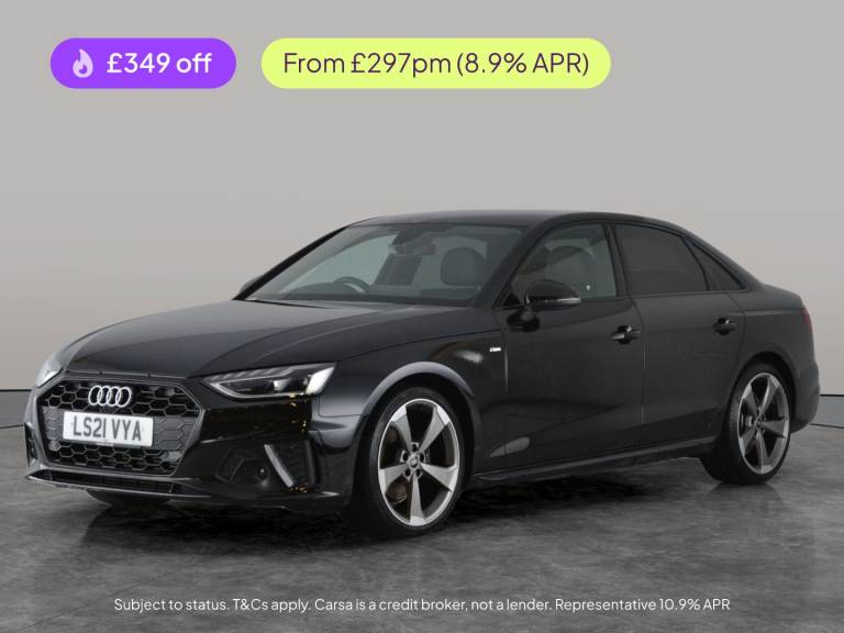 2021 Audi A4 35 TFSI Black Edition 4dr SALOON PETROL Manual