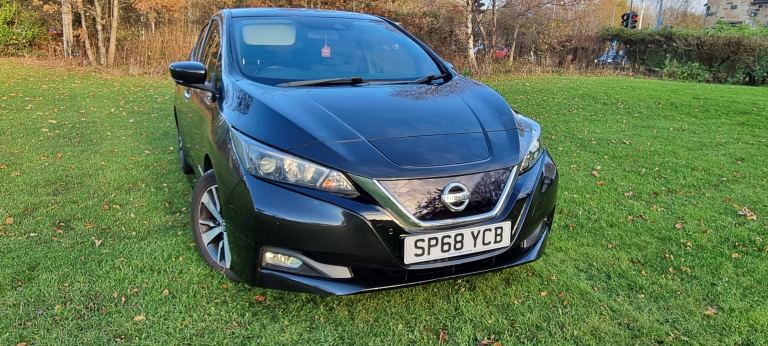 Automatic Luxury Nissan Leaf fully Electric car Cruise Navigation Reverse Camera Auto pilot LEZ