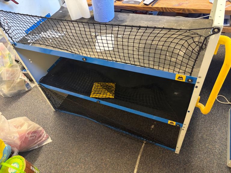 Transit custom van racking 