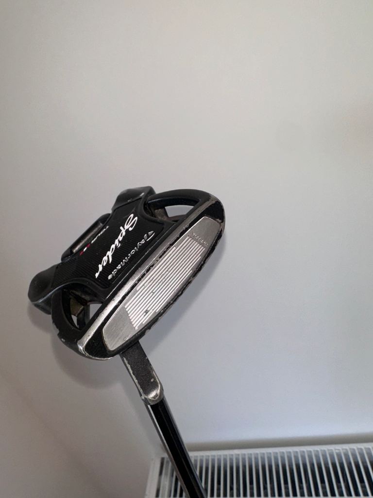 Taylormade Spider Putter 38’ with Super Stroke Grip and Official Head Cover