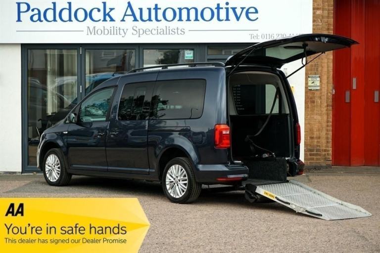 Volkswagen Caddy Maxi Life TDI Disabled Wheelchair Accessible Vehicle WAV