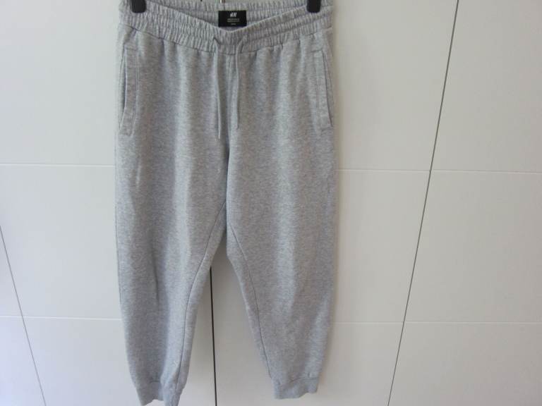 Mens H&M Grey Jogging Bottoms - Size M
