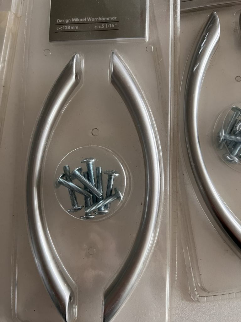 4 pairs of Ikea silver Tag handles for furniture | in Penarth, Vale of ...