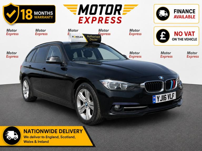 2016 BMW 3 Series 318i Sport 5dr Step Auto ESTATE Petrol Automatic