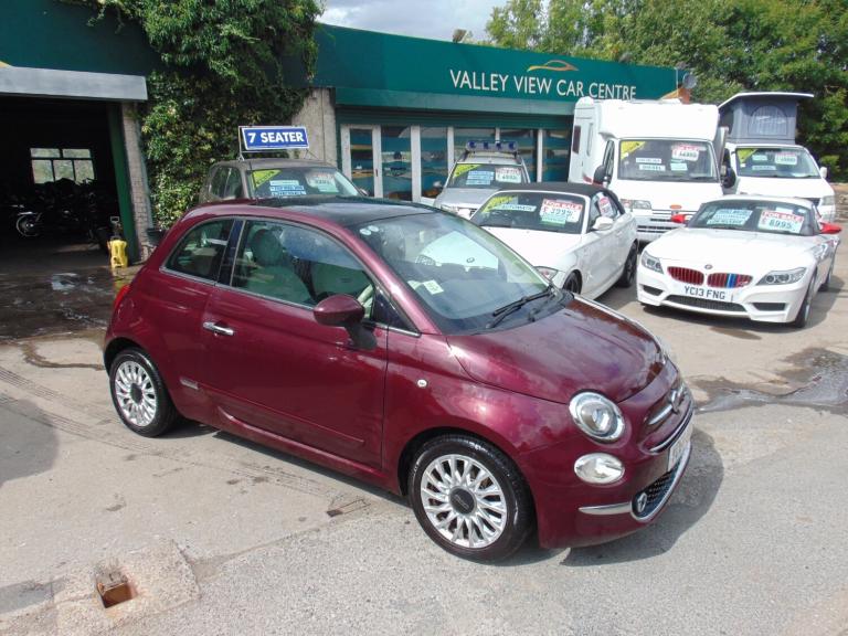 2016 Fiat 500 1.2 Lounge 3dr HATCHBACK Petrol Manual