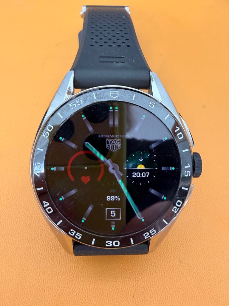 TAG Heuer Connected E4 45mm Smartwatch – Stainless Steel, As New