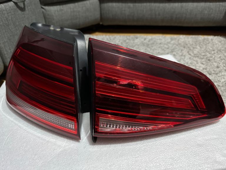 Golf MK 7.5 halogen rear tail lights 