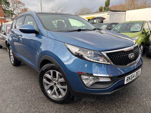 2014 Kia Sportage 2 ISG 1.7 CRDI 5dr **Large Boot, Higher Vehicle, 1 Owner**
