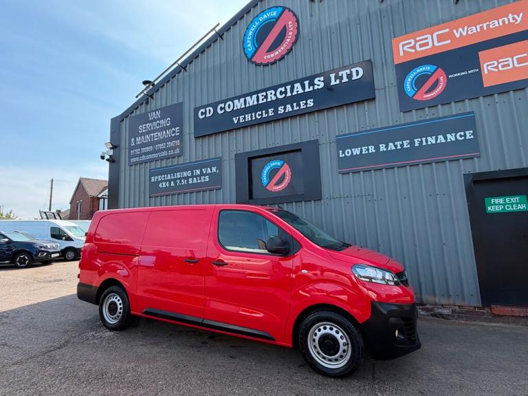 2025 Vauxhall Vivaro 3100 100kW Dynamic 50kWh H1 Van Auto PANEL VAN ELECTRIC Automatic