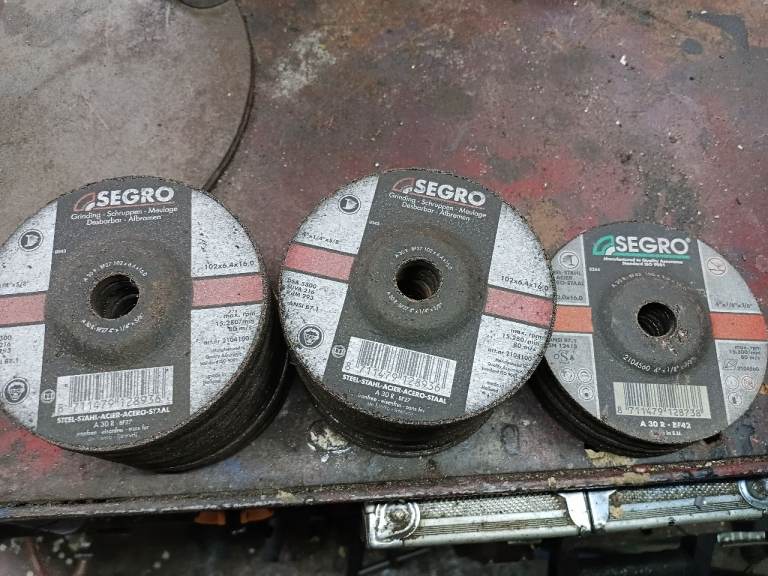 50 SEGRO 4" Grinding /cuttingDiscs - 4"/102mmAngle Grinder Wheels, Good Condition