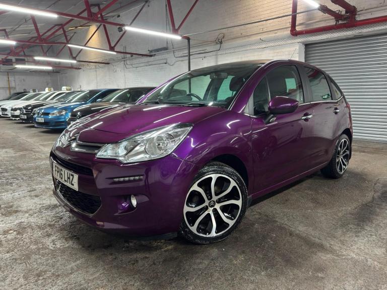 2016 Citroen C3 1.2 PureTech Platinum Euro 6 5dr HATCHBACK Petrol Manual