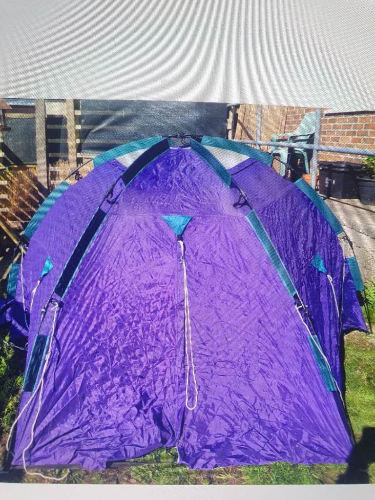 Large metal frame khyam tent