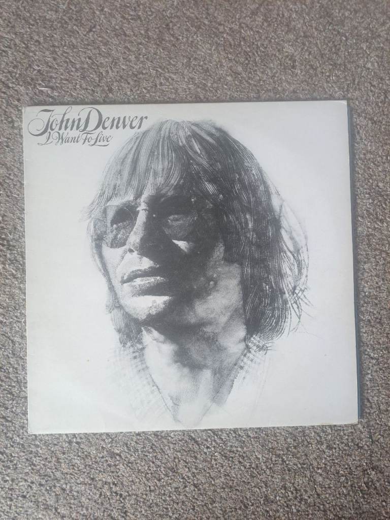 John Denver 'I Want To Live' 12" Vinyl Album