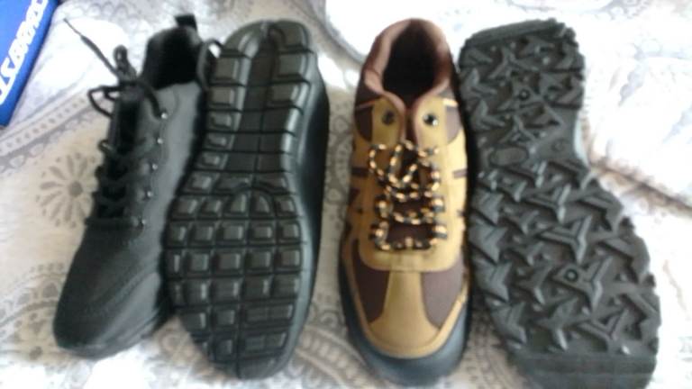 2 pairs brand new boys,men's trainers size 7