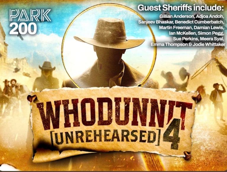 2 tickets for tonight Whodunnit 