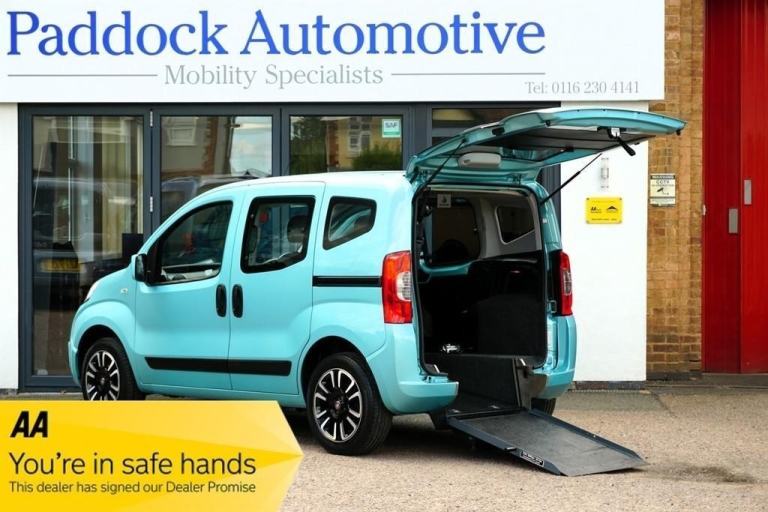 Fiat Qubo MULTIJET LOUNGE Wheelchair Accessible Vehicle, WAV.