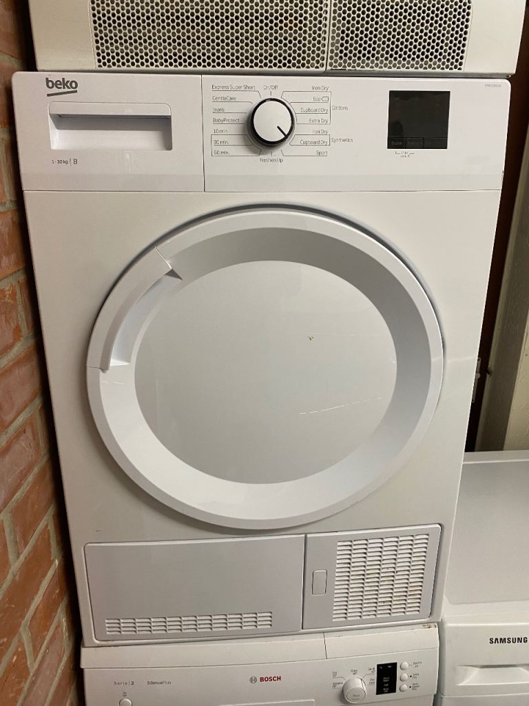 ✅WHITE BEKO LARGE LOAD CONDENSER TUMBLE DRYER £165 WE DO DELIVER 