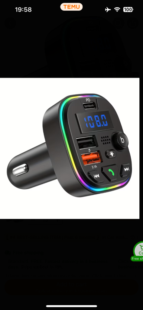 Bluetooth transmitter for car music Car Wireless Bluetooth FM Transmitter MP3 Player USB Car Charger